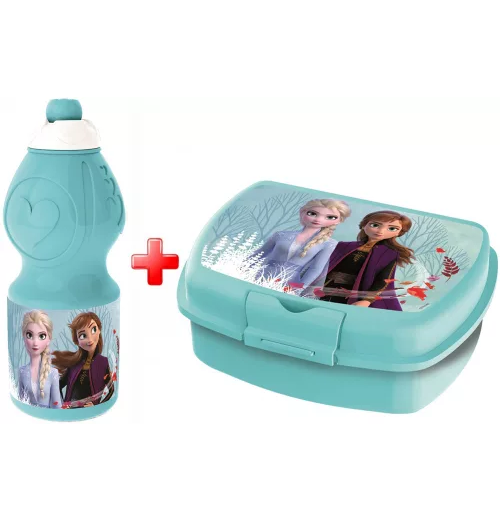 Portamerenda e bottiglia Frozen